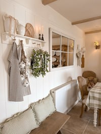 Image 3 of Frosted Mistletoe Wreath