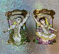 Image 1 of Der Anfang nach dem Ende - TuTu - enamel pin set of 2 pins 