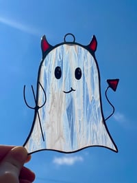 Image 4 of Stained Glass Devil Ghost