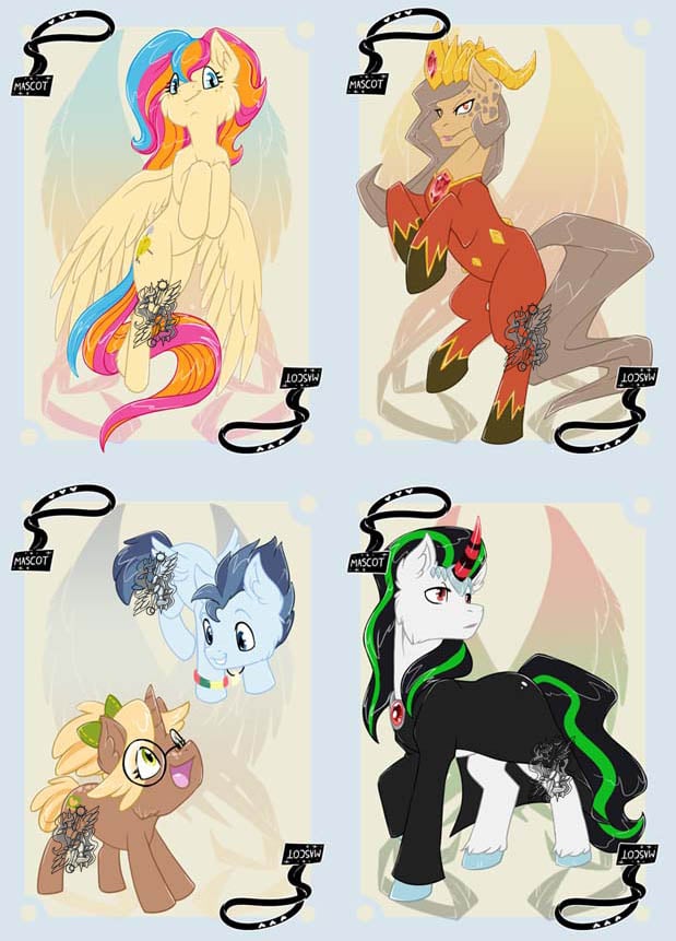 Babscon Mascot Set
