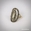 Diosa de las Americas Rhinestone Ring