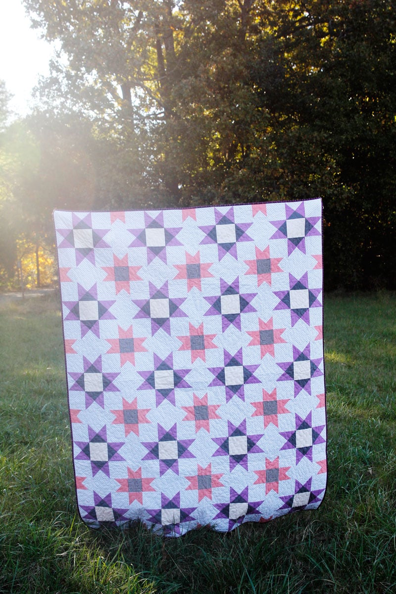 Image of the FARMHOUSE QUILT pdf pattern