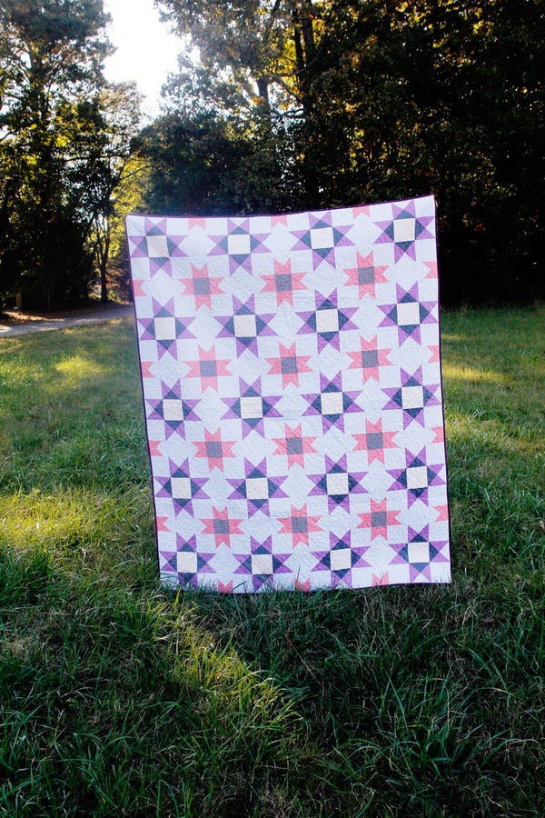 Image of the FARMHOUSE QUILT pdf pattern