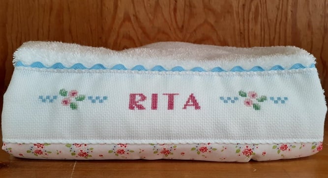 Toalhas bordadas