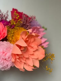 Image 3 of Summer Bouquet- Peonies, Dahlias & Pom Poms