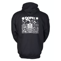 Image 1 of DOPEY TRAIN UNISEX ZIP HOODIE