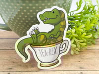 Image 2 of Tea Rex - 3 Inch Vinyl Sticker