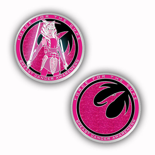 Image of Force For The Cure: Fulcrum Challenge Coin