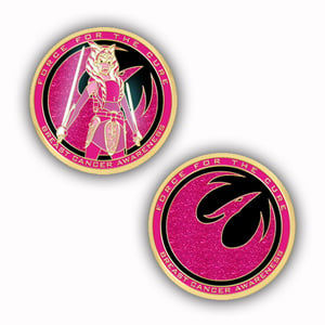 Image of Force For The Cure: Fulcrum Challenge Coin