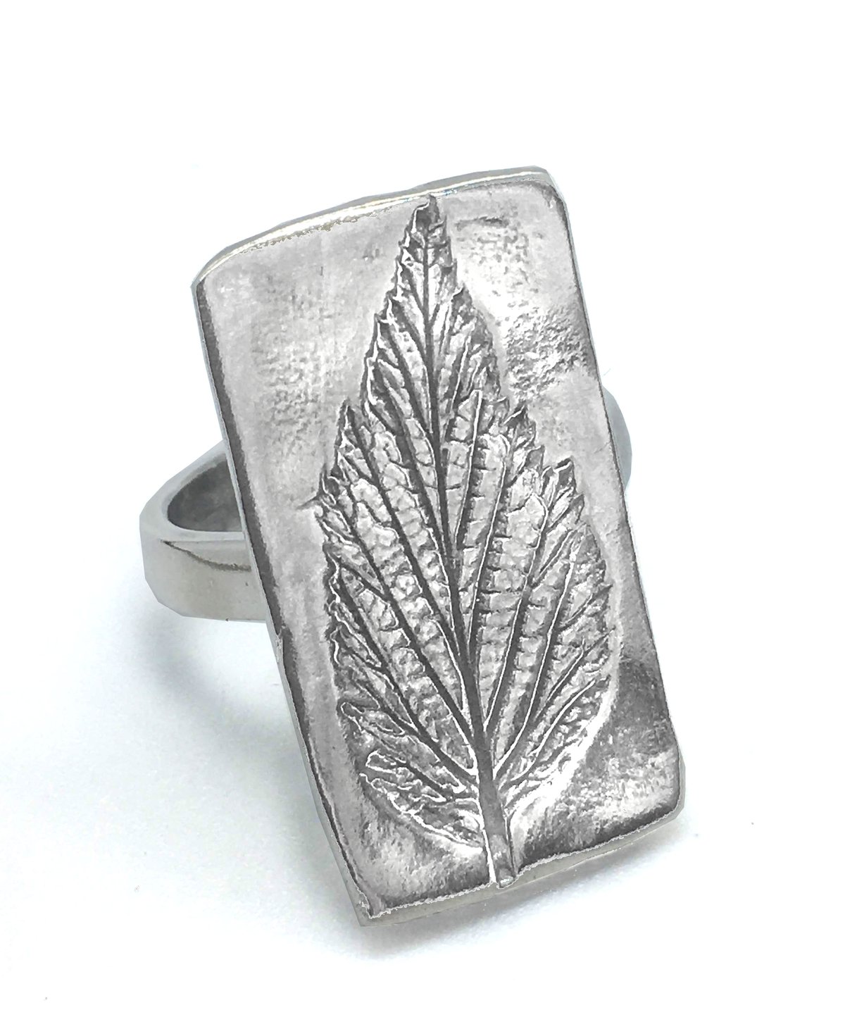 Image of Leaf Imprint Ring