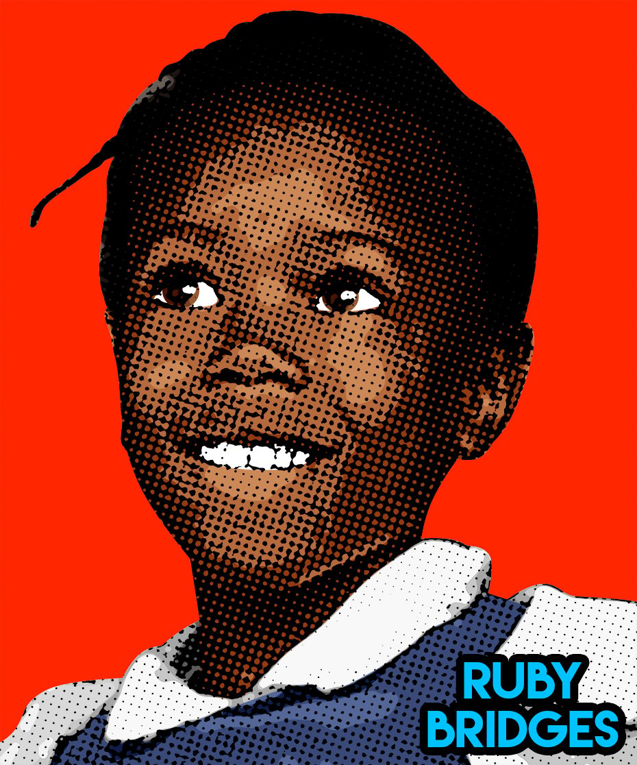 Ruby Bridges Sticker | Dellarious