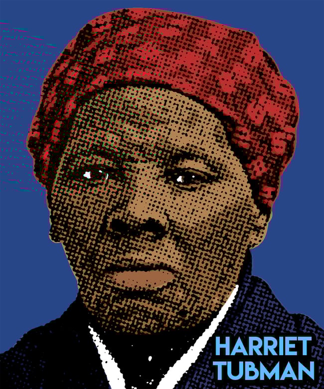 Harriet Tubman Sticker | Dellarious