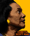 Coretta Scott King Sticker