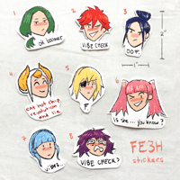 FE: Three Houses Stickers