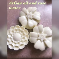 Argan oil &rose water beauty bar 