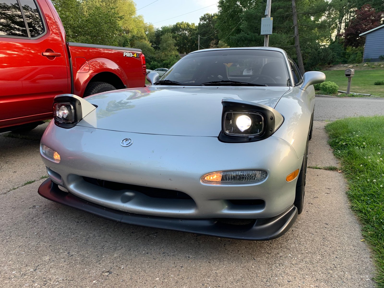 rx7 aftermarket headlights