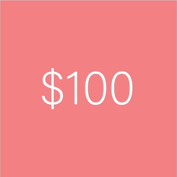 Image of $100 e-Gift Certificate
