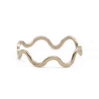 Image 1 of Gold Wiggle Ring