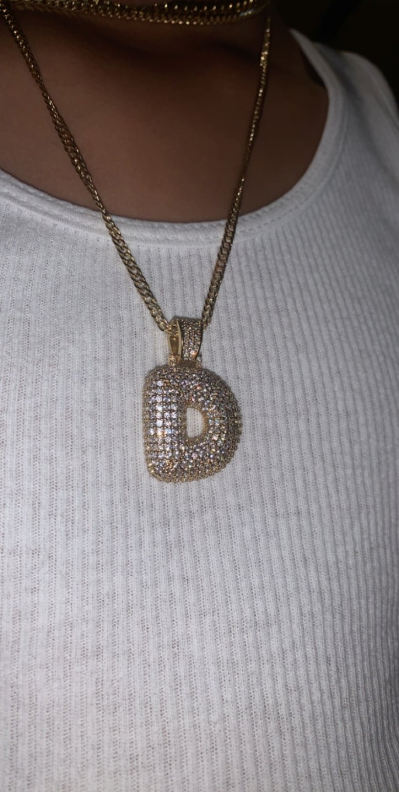 Image of Initial Bubble Necklace (add initial in Sellers Notes at checkout)