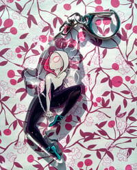 Image 2 of Into the Spider-verse Acrylic Charms