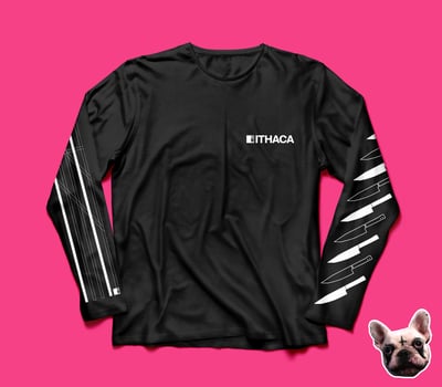 Image of ITHACA X SWAMP BARON LEFT HAND LONG SLEEVE