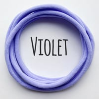 Image 1 of Violet Nylon Headbands NEW for 2020
