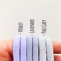 Image 2 of Violet Nylon Headbands NEW for 2020