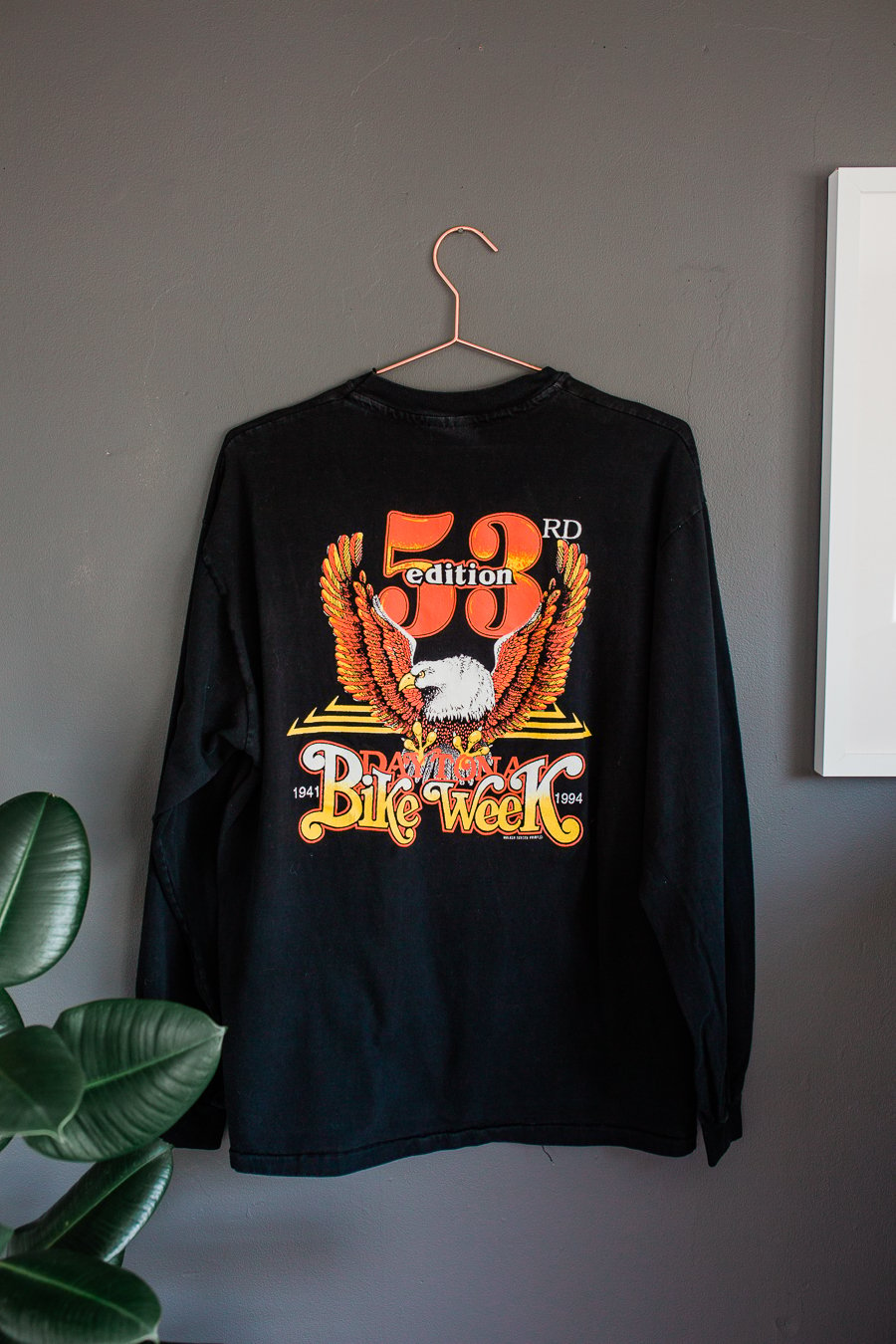 Vintage Easyriders Bike Week Daytona T-Shirt Size Large Black 1995 90s –  Throwback Vault