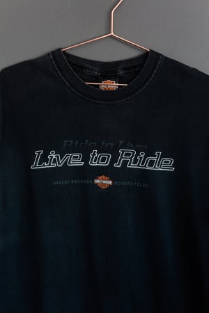 Image of Harley Davidson 'Live to Ride, Ride to Live' tee