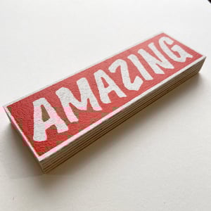 Image of RED - Pocket Sized Amazing  by Charlie Evaristo-Boyce