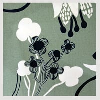 Image 2 of Tissu: Funny  Spring Flowers