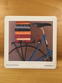 Blue Bicycle Coaster