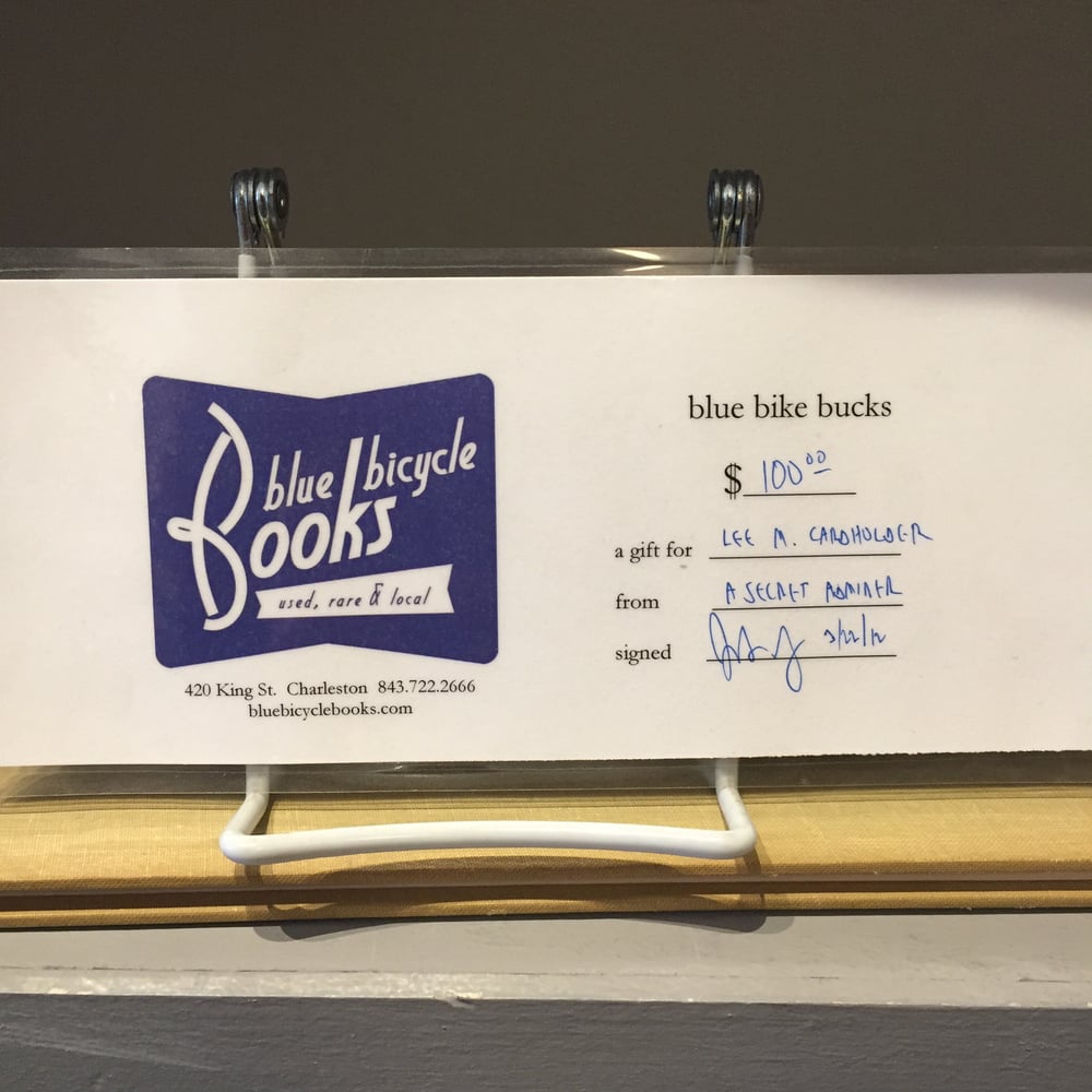 Blue Bike Bucks (Gift Certificate) 