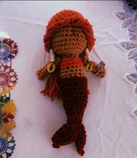 Image of Large mermaid doll 