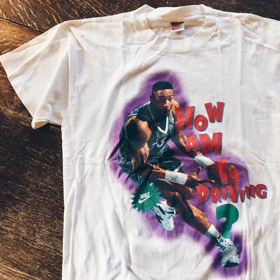 Image of Original Early 90’s Nike Alonzo Mourning Tee.