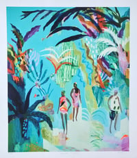 Image 2 of Seaside Jungle Giclee Print