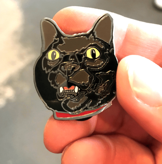 Simon The Cat Enamel Pin