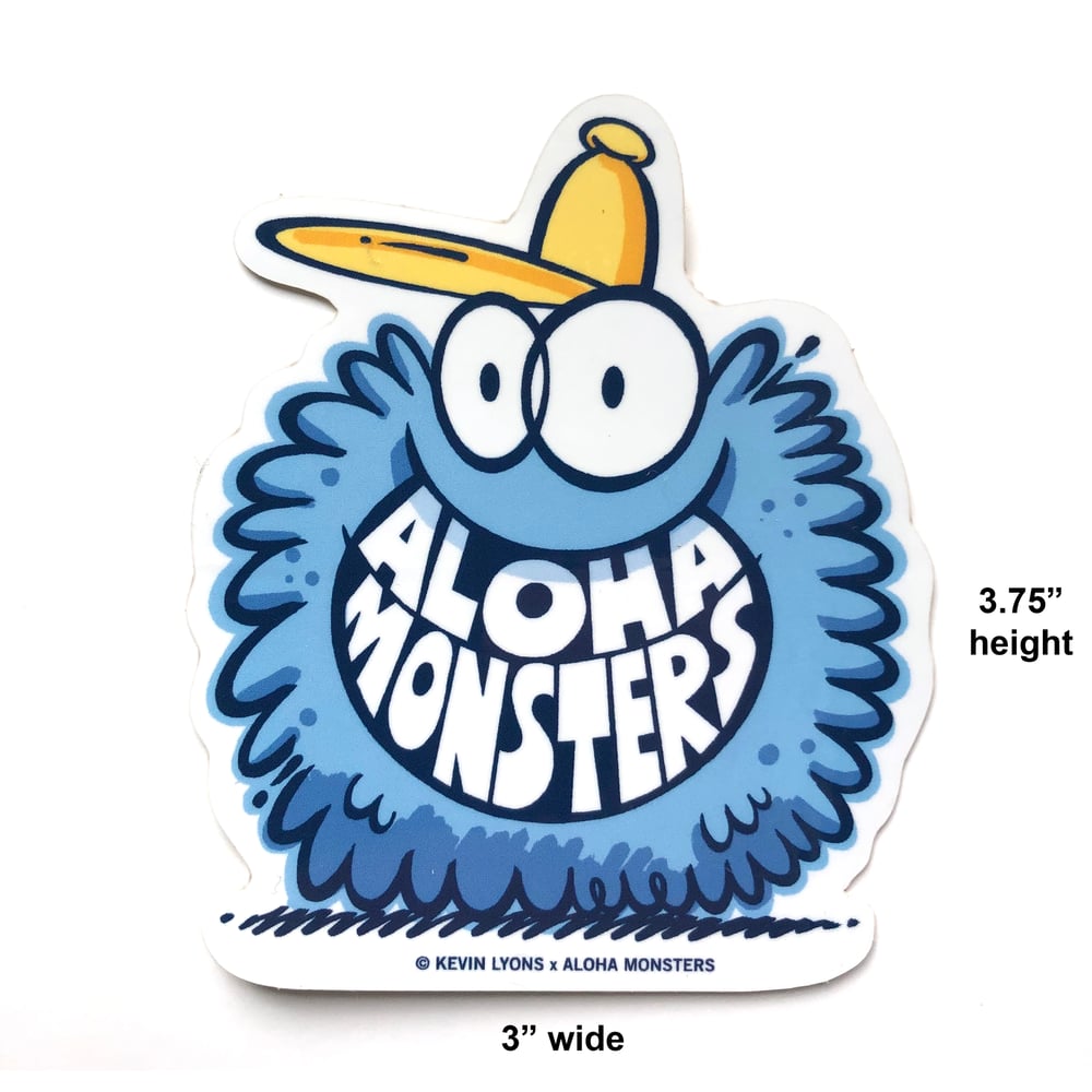Image of Aloha Monsters Sticker 6-pack