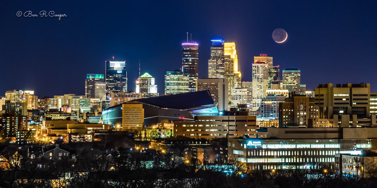 Moon Over Minneapolis #2