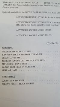 Image 2 of Advanced Sacred Music Solos (piano)