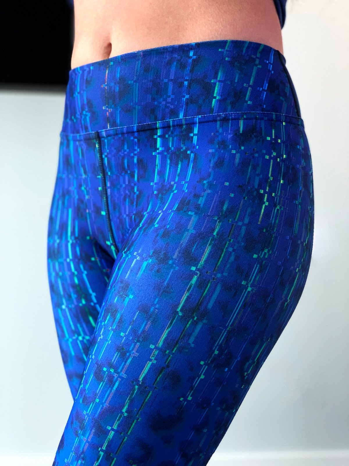 Image of Techno Leopard Yoga Pants