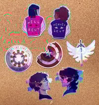 Image 1 of Assorted Holographic Stickers