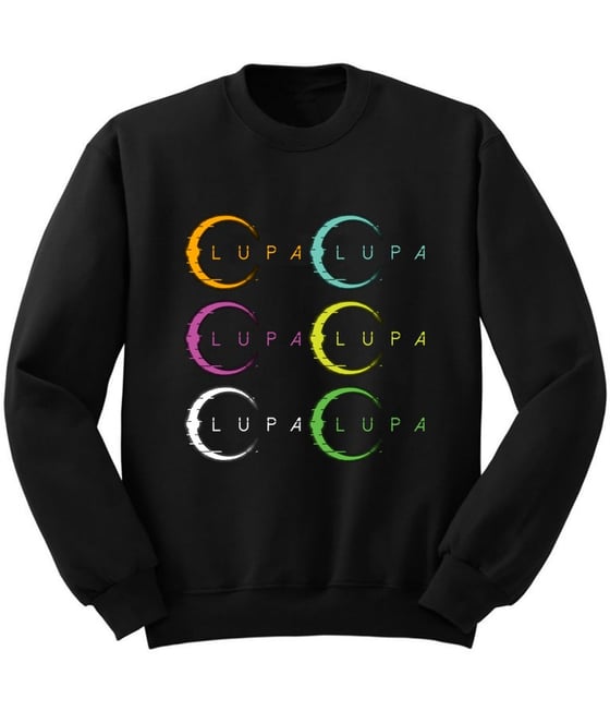 Image of Lupa Neon Black Sweatshirt
