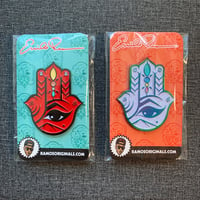 HAMSA PINS (SET OF 2 / BOTH COLORS)