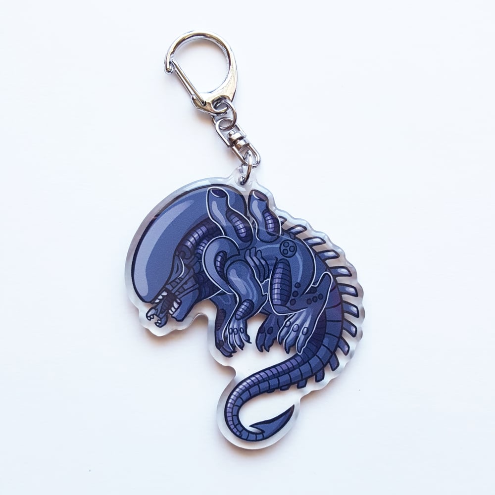 Image of Alien acrylic charms