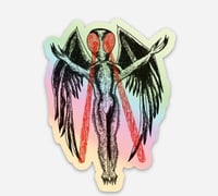 Mothman (Holographic Sticker)