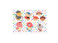 Image 3 of Pokémon crossing sticker sheets w/ free Eevee sticker
