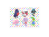 Image 4 of Pokémon crossing sticker sheets w/ free Eevee sticker