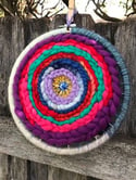 Pop of Purple Circular Weaving