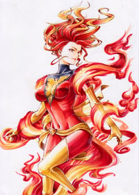 Image 2 of Marvel Comics Phoenix - Ro Yoshimiya Original Art work